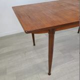Dining table scandinavian in teak 1960s