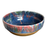 Bowl in painted terracotta
