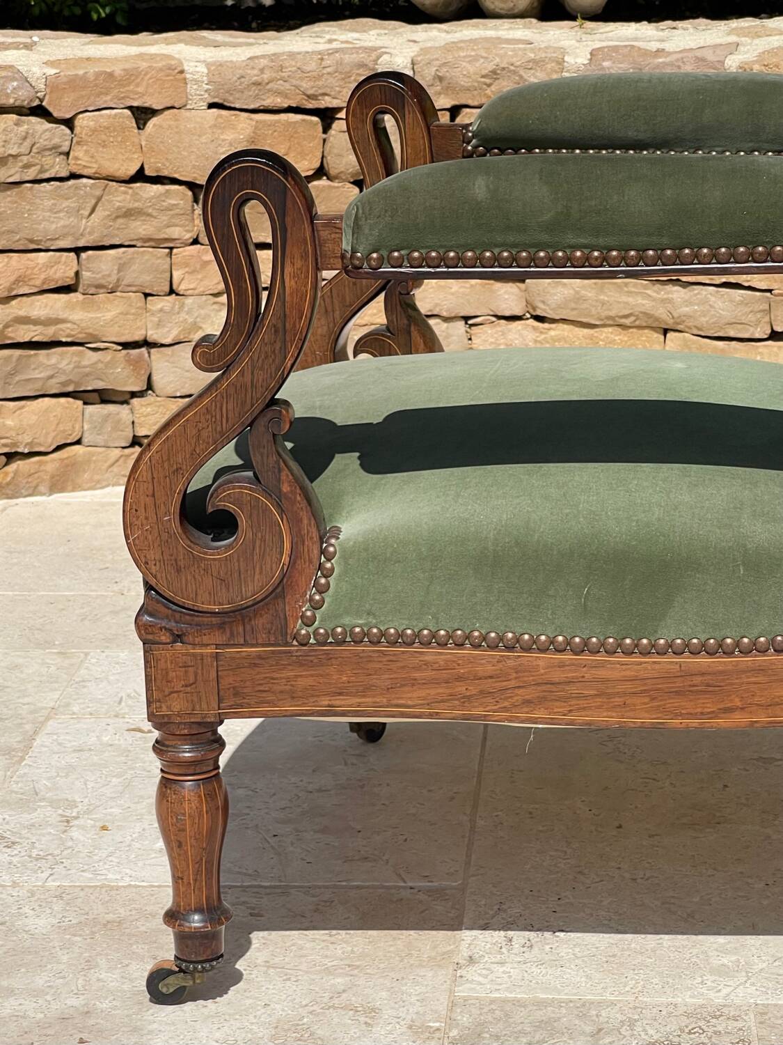 Voltaire Charles X armchair
