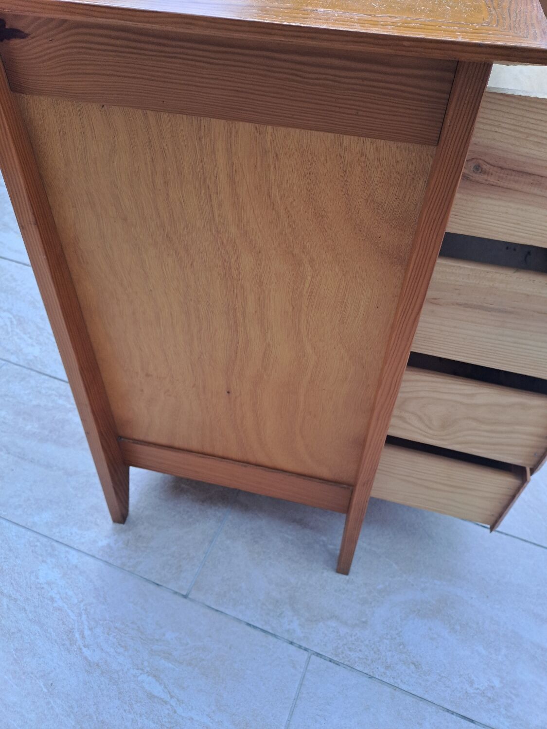 60s chest of drawers in pichpin and pine