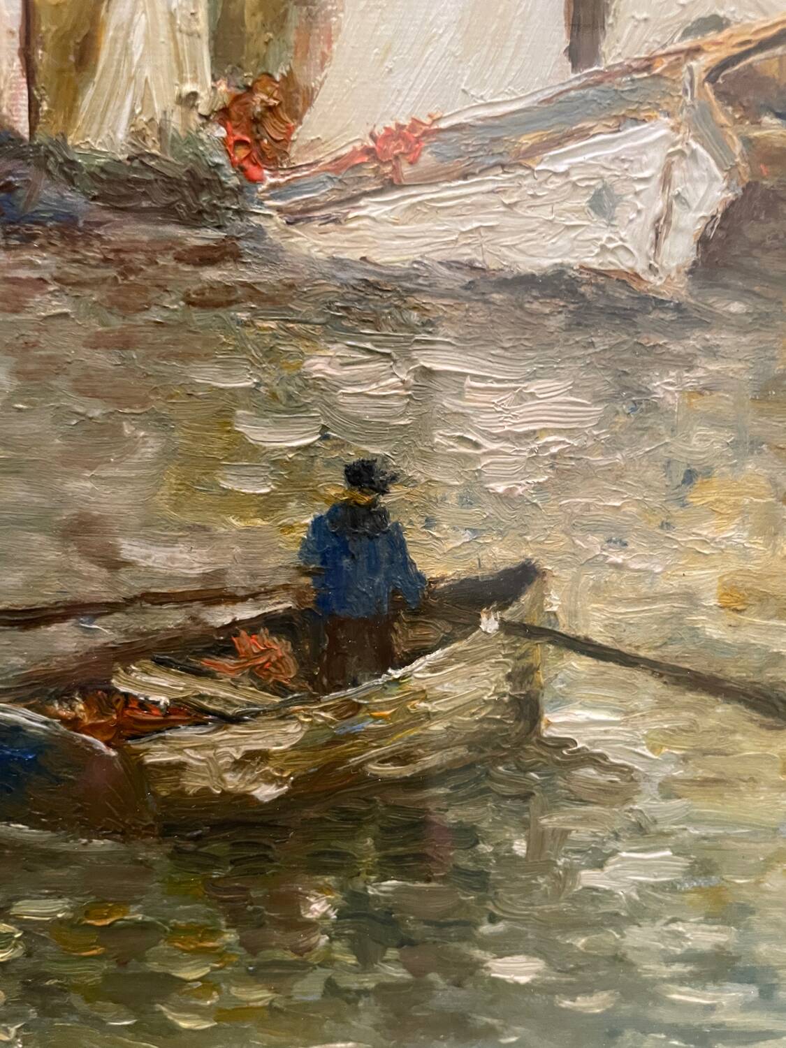 Animated marine landscape painting 20th century