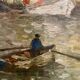 Animated marine landscape painting 20th century