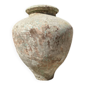 Ancient terracotta jar from the 18th century