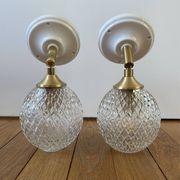 Paire d’appliques vintage