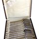 Box 12 mocha silver metal mocha sleeves Russian style