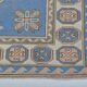 Anatolian floral patterned Oushak rug, reference 3571