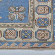 Anatolian floral patterned Oushak rug, reference 3571