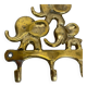 Brass "elephant" hook coat element by walter bosse herta baller, austria 1950s