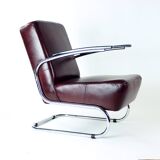 Unique armchair produced in the Bauhaus era, completely restored for the 21st century. the armchair