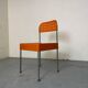 Iconic Italian design Orange Box Chair by Enzo Mari for Aleph Alantide