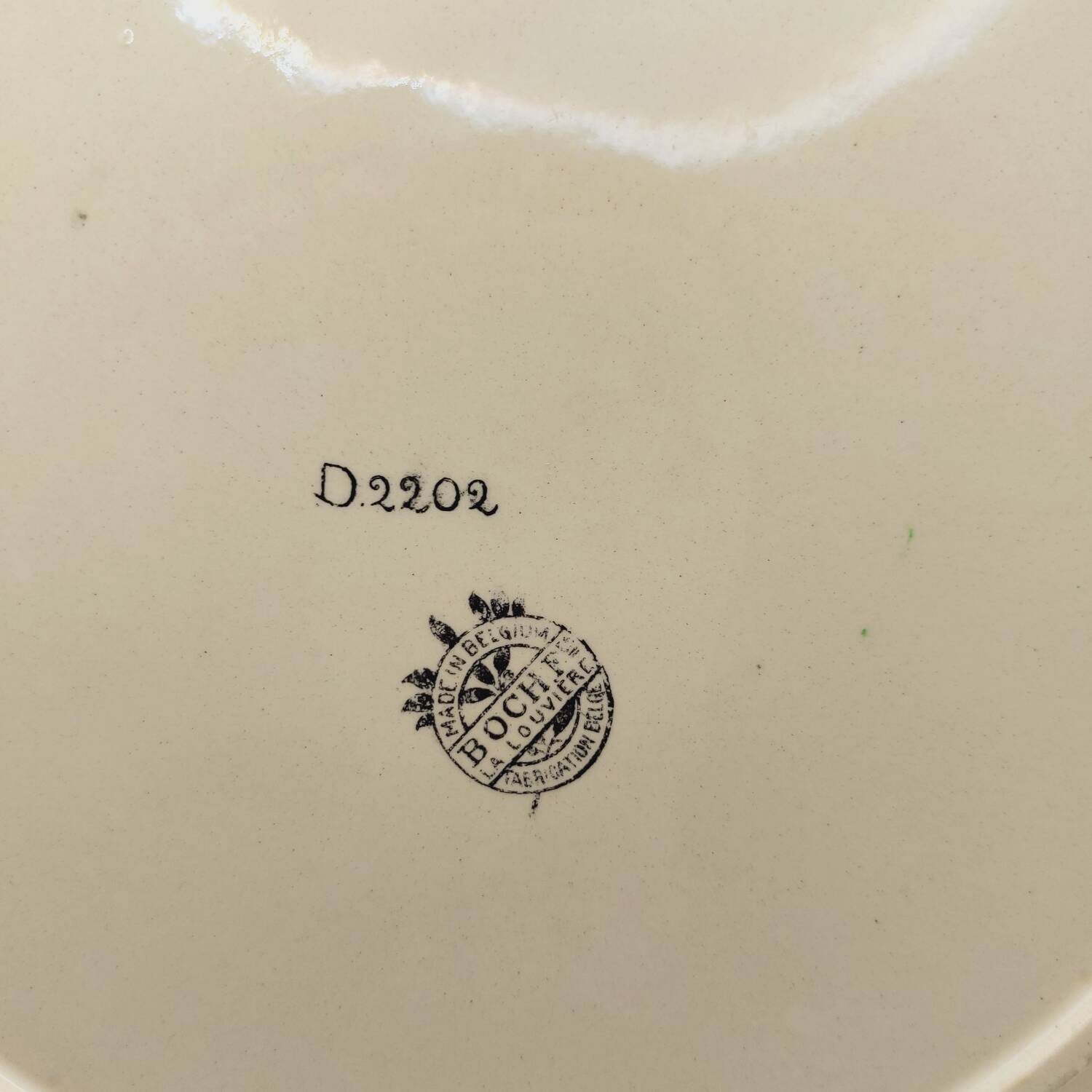 Boch La Louviere D2202 Cornucopia Round Serving Platter