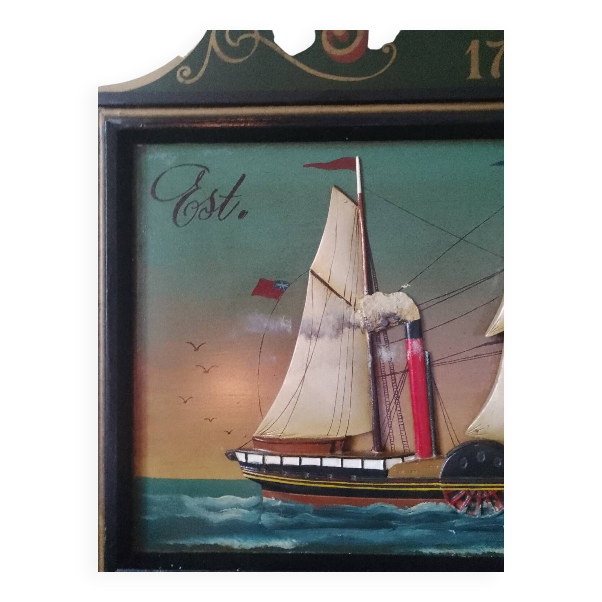Tableau Country Corner Artea 1792 Vintage