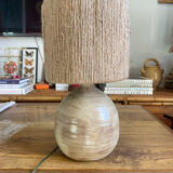 Vintage stoneware lamp