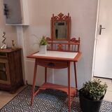 Coiffeuse polychromie et dorure