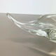 Murano glass "lucid" bowl shell element shell Murano, Italy, 1970s