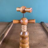Wooden corkscrew