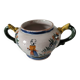 Small pot with dragon handles HENRIOT Quimper