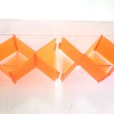 Pair of Ehlen Johansson designer wall shelves from the 90s