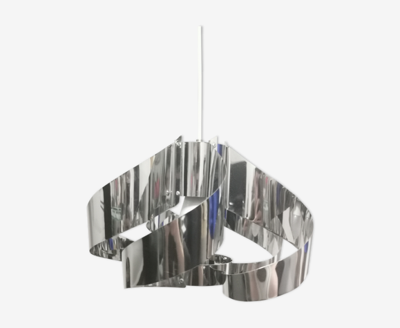 Suspension inox courbé, Space Age, 1970