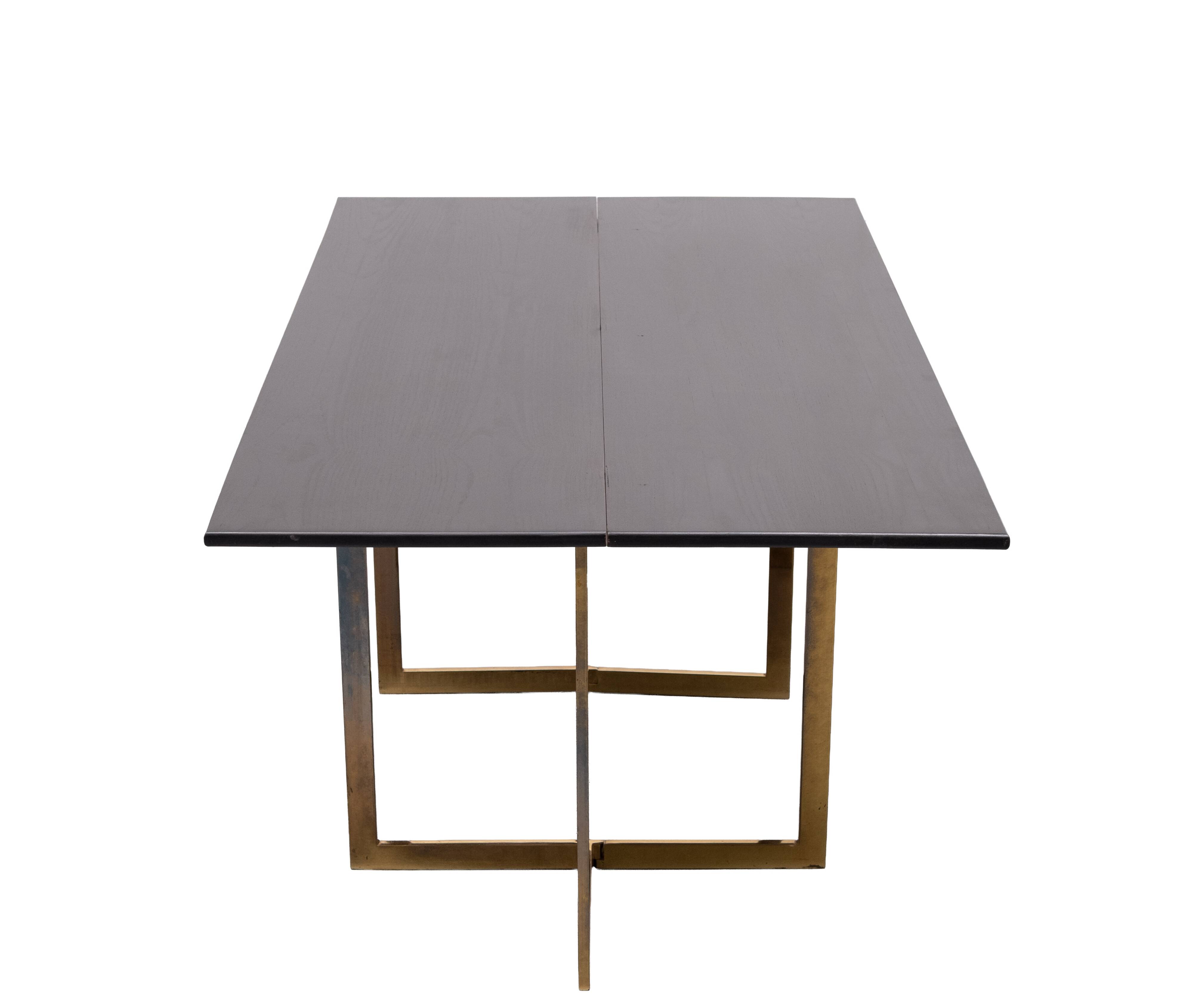 Modular folding out console table, 1970 Italy