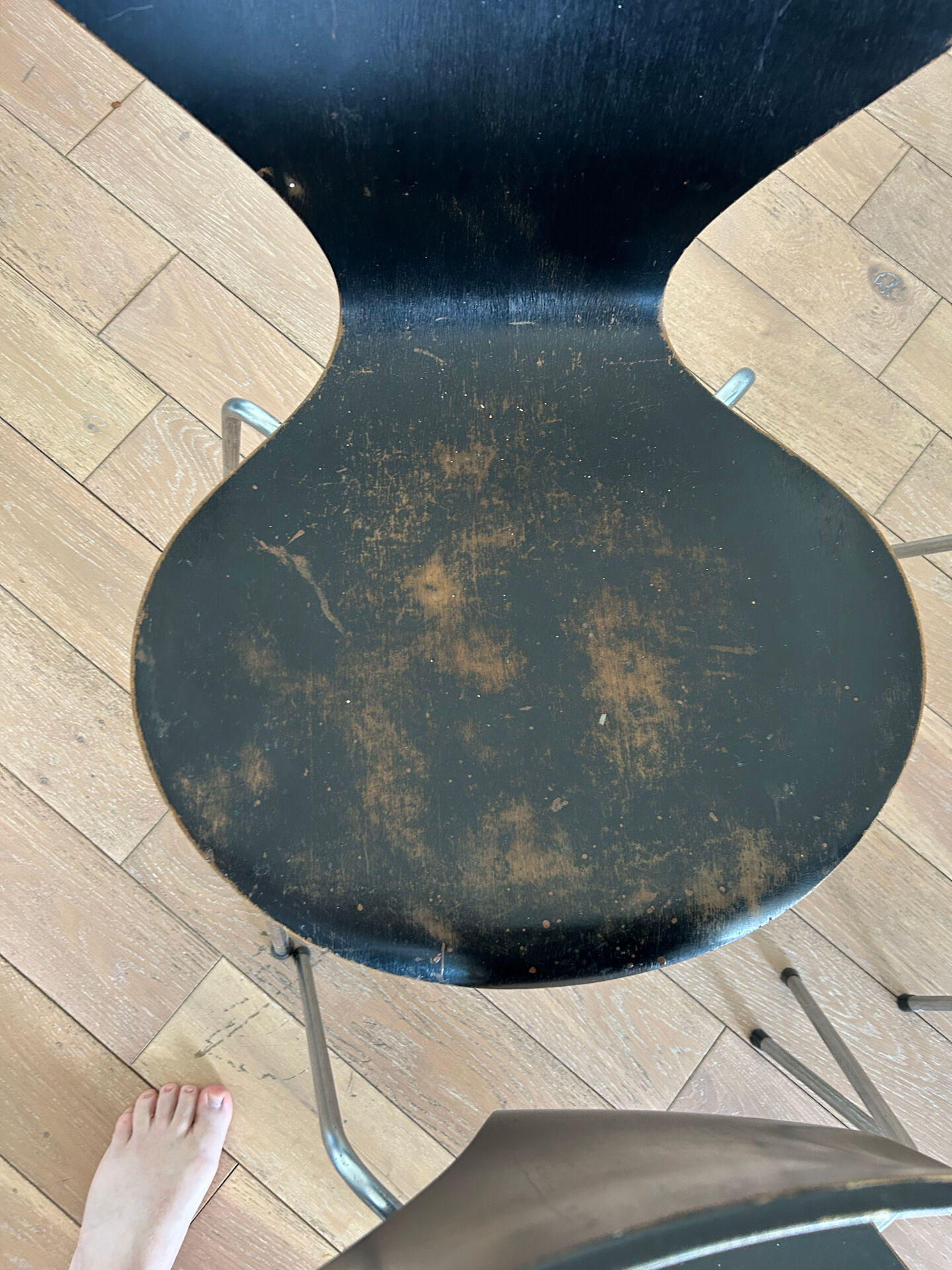 4 chaises modéle 3107 par Arne Jacobsen