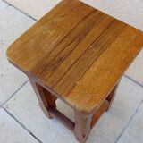 old oak stool