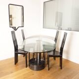 Table à manger demi-lune Pierre Cardin, 1980