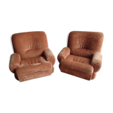 Pair of vintage 70 Space Age armchairs