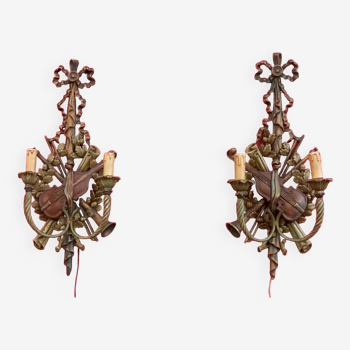 Pair of L.XVI style wall lights