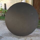 Central table leg gilded and black