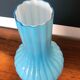 Vase cylindrique turquoise