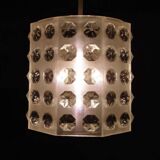 Pair of octagonal pendant lights from the 1970s