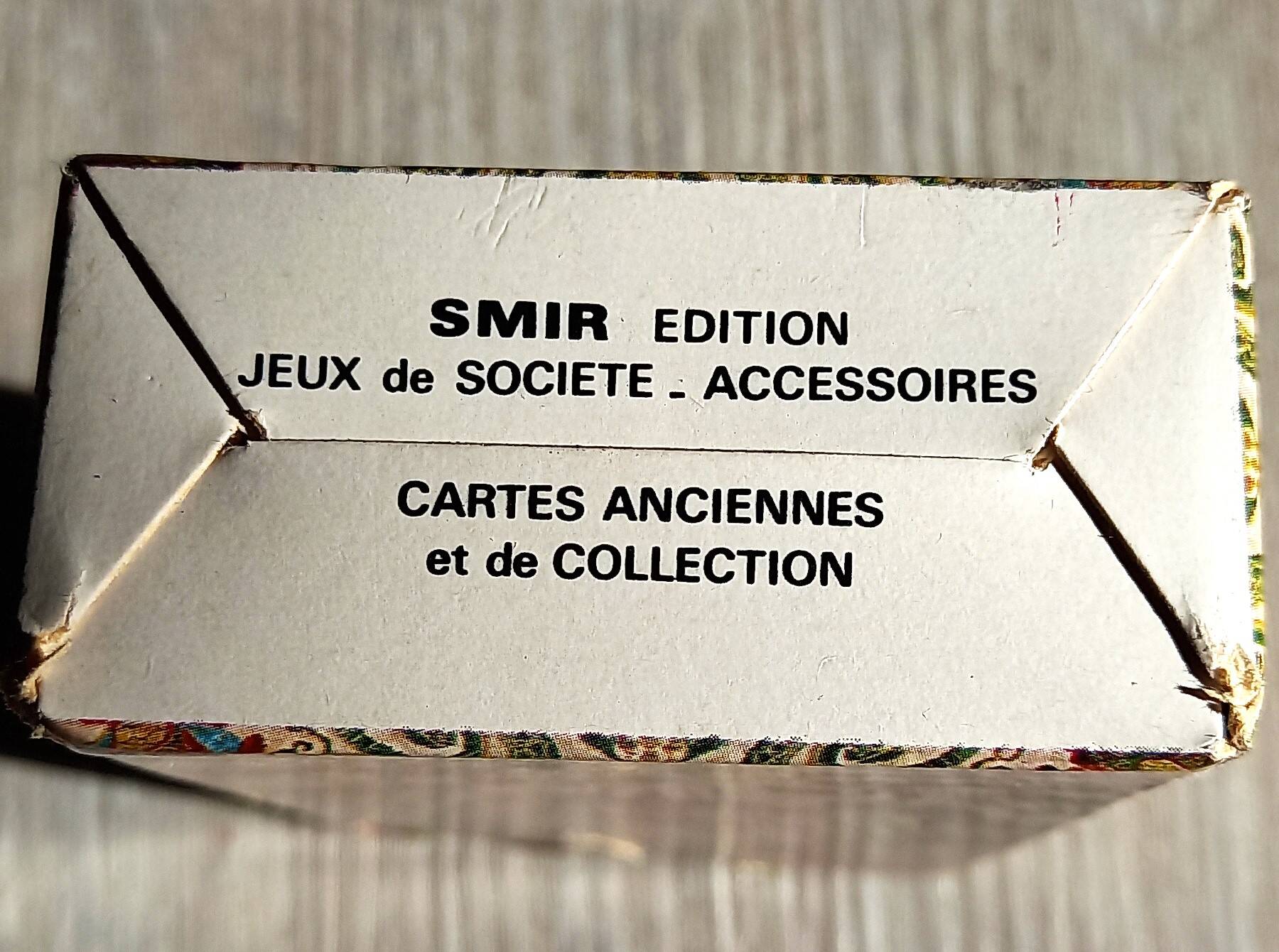 ancient tarot deck Grimaud, Edition Smir