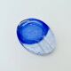 Hand-blown glass trinket tray, Italy 1970