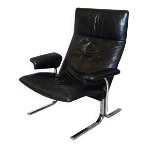 Fauteuil en cuir Swiss - hans