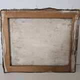 Painting - Oil on canvas Breton Village Signed Louis Hayaux (1897 - 1982)