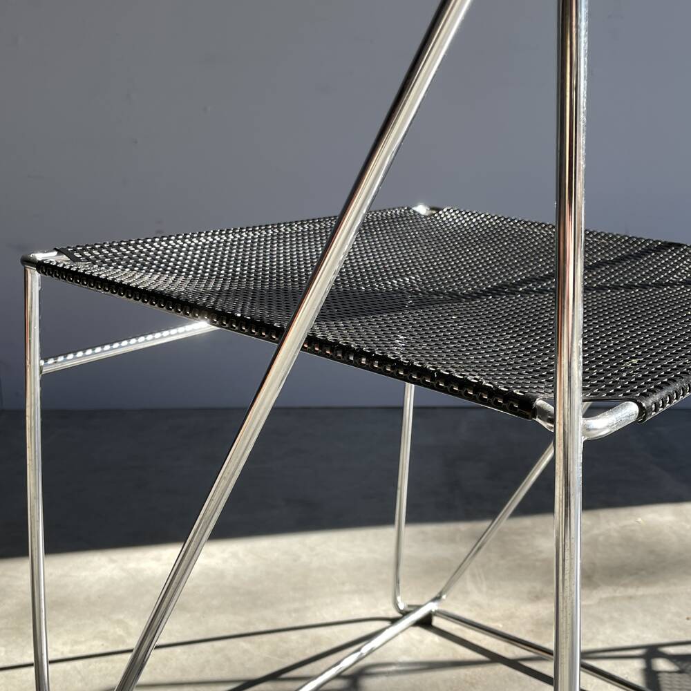HYBODAN AS / chaises empilables vintage Nuova X-line / Niels Jørgen Haugesen