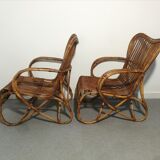 Salon en rotin