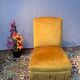 Velvet toad armchair