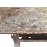 Wooden workbench xxl industrial character welder weathered 251cm