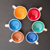Vintage Stackable Ashtray Set, Isamu Kenmochi Style