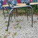 Six Mullca 510 school chairs with tapered legs