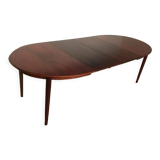 Rosewood extendable dining table