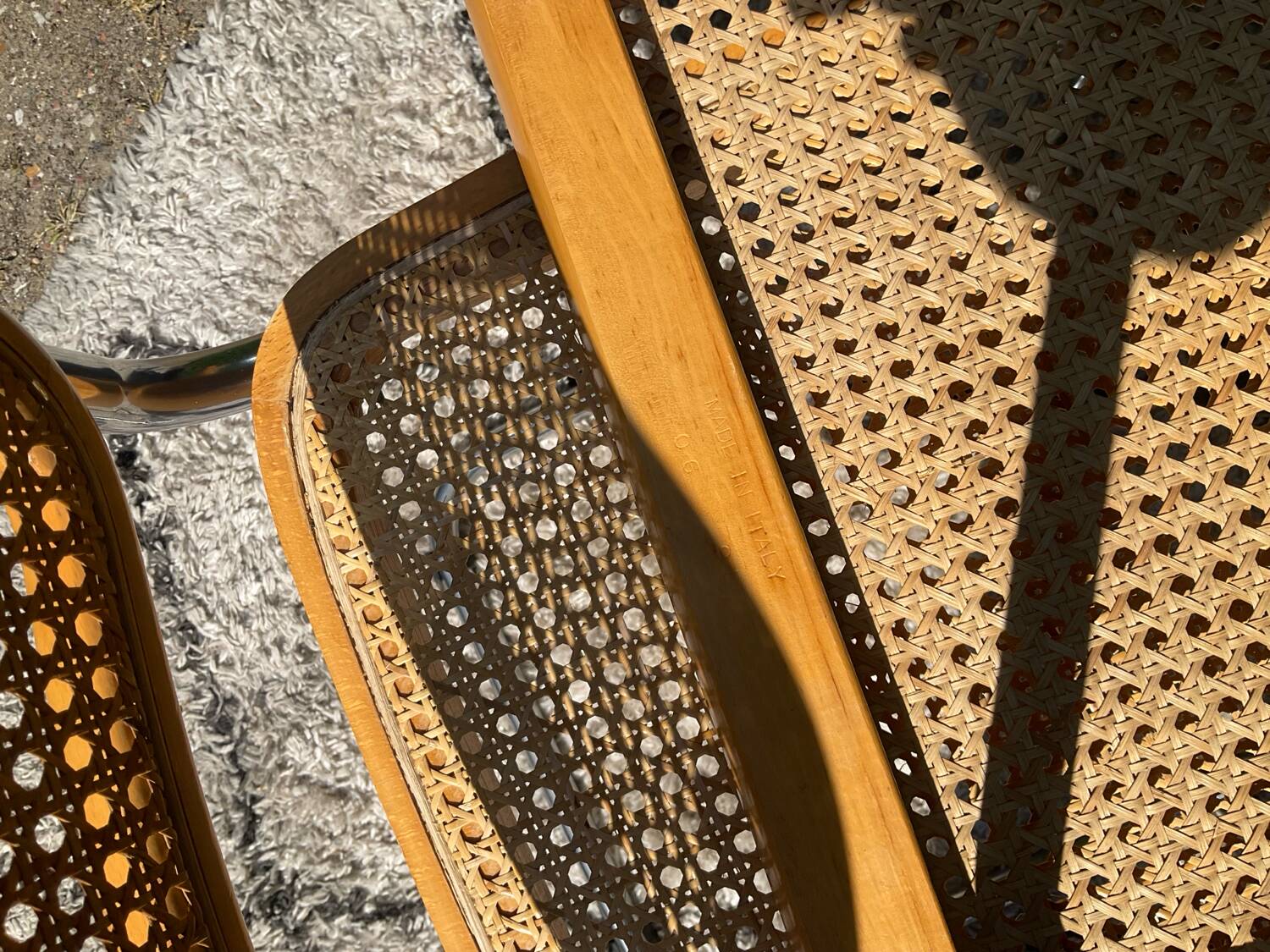 Paire de chaises Marcel Breuer Cesca B32