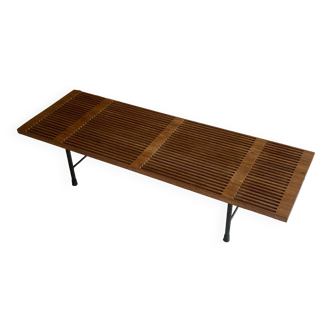 Teak coffee table