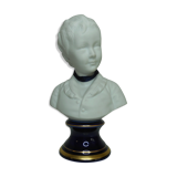 Bust Alexandre Brongniart biscuit after Houdon