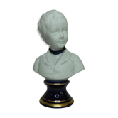 Bust Alexandre Brongniart biscuit after Houdon