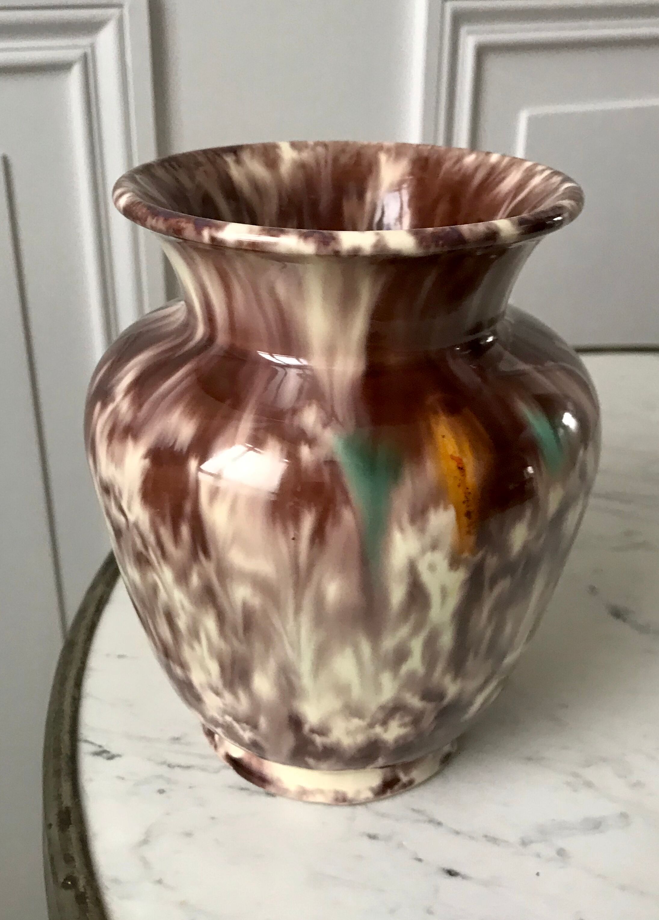 Stoneware vase made in Germany 70s