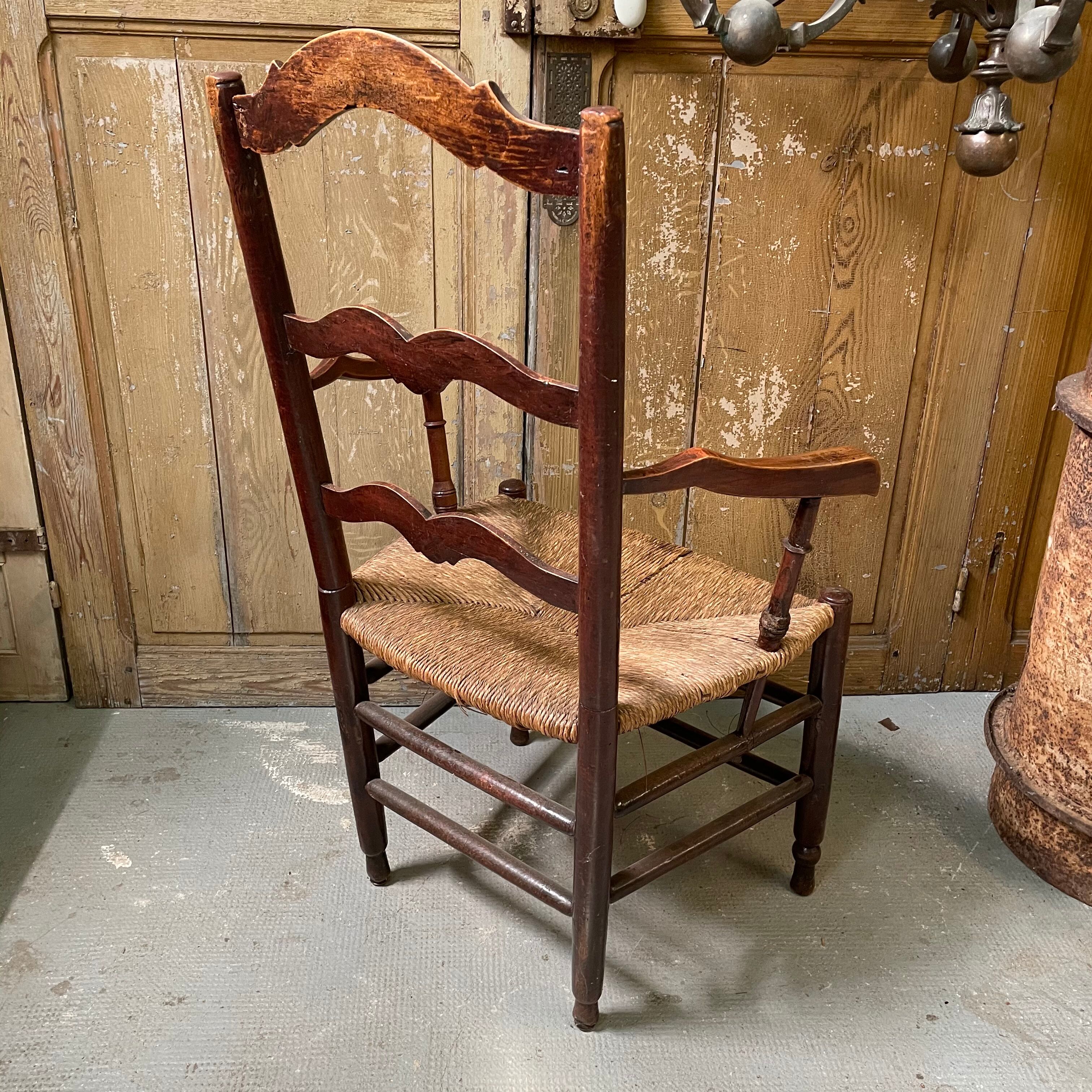 19th-century mulched Provençal armchair