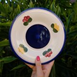 Dessert plates with flowers